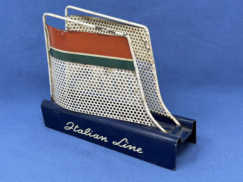 LEONARDO DA VINCI: 1960 - Brochure rack in shape of funnel