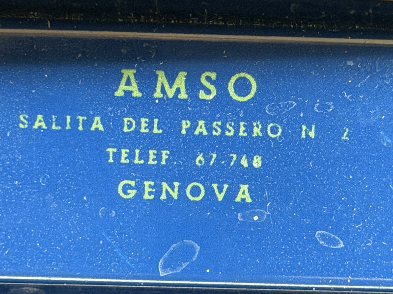 LEONARDO DA VINCI: 1960 - Brochure rack in shape of funnel