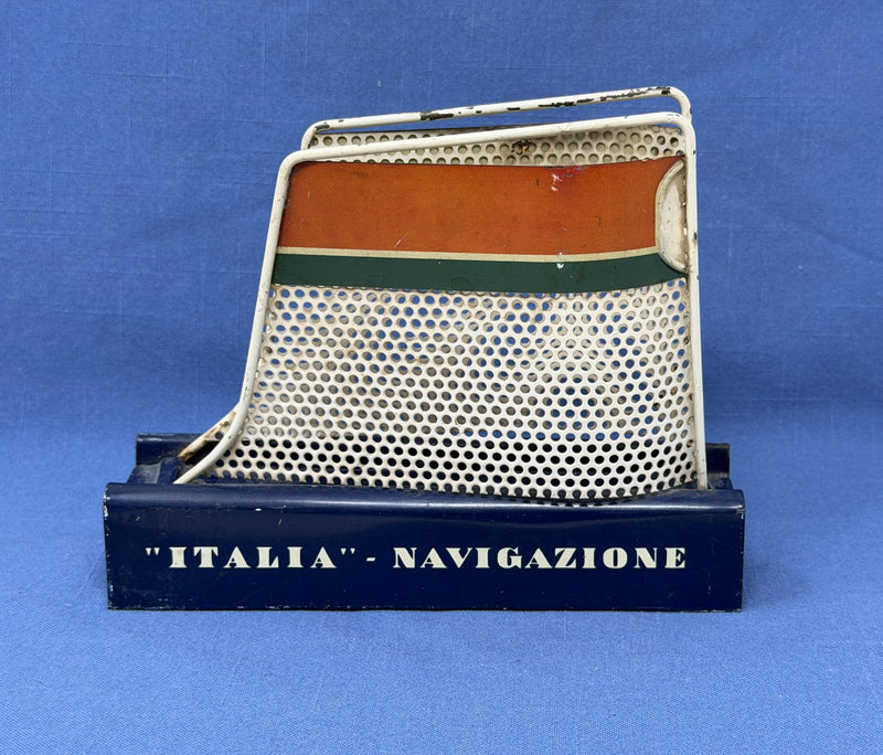 LEONARDO DA VINCI: 1960 - Brochure rack in shape of funnel