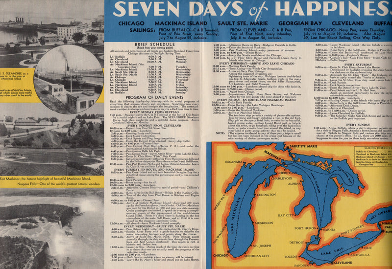 SEEANDBEE: 1913 - Delightful 1930s brochure w/ deck plans & interiors