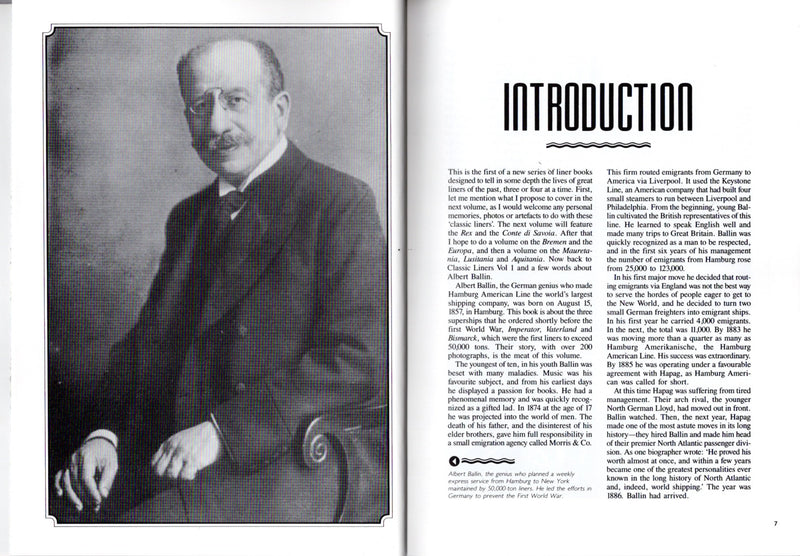 BERENGARIA, LEVIATHAN & MAJESTIC - "Classic Ocean Liners Vol. 1" by Braynard