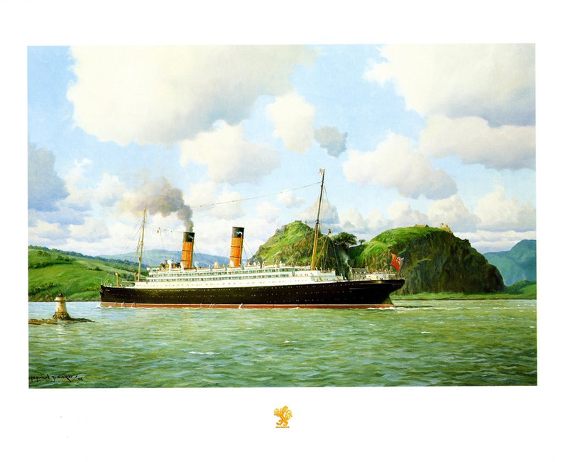 Various Ships - "Cunarder: Maritime Paintings by Stephen J. Card"