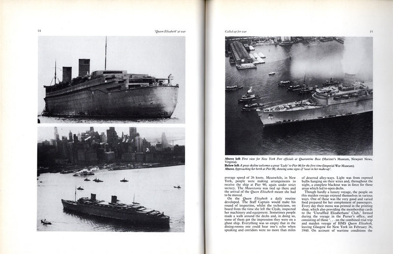 QUEEN ELIZABETH: 1940 - "QUEEN ELIZABETH At War: His Majesty's Transport 1939-1946"