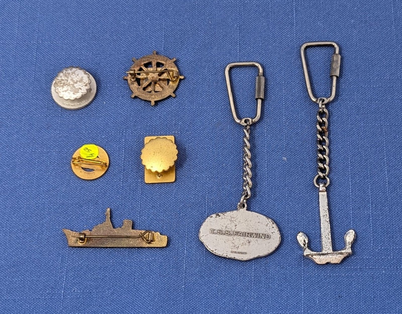 FAIRWIND: 1957 - 7 Sitmar Line souvenirs
