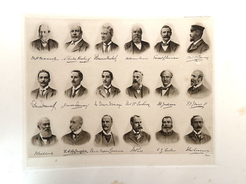 TEUTONIC: 1889 - Important 1898 Ismay gift album to H. M. Stanley for Diamond Jubilee Naval Review