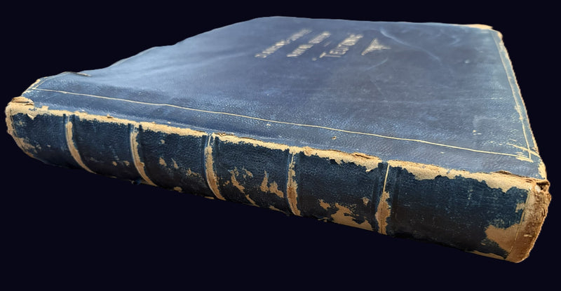 TEUTONIC: 1889 - Important 1898 Ismay gift album to H. M. Stanley for Diamond Jubilee Naval Review