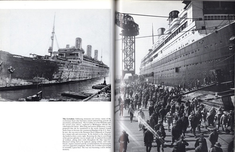 Various: pre-war - "The First Great Ocean Liners in Photographs: 1897-1927" by Bill Miller,
