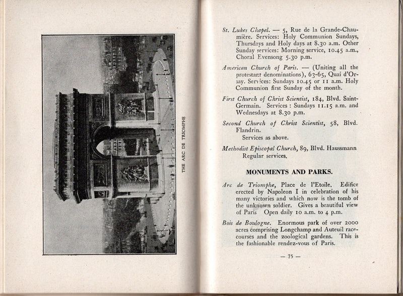 Various: pre-war - Circa 1930 White Star Line Travellers Handbook on France