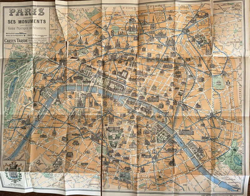 Various: pre-war - Circa 1930 White Star Line Travellers Handbook on France