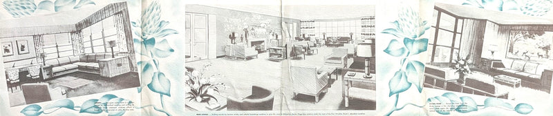 AFRICAN COMET Class - Deluxe 1941 intro brochure w/ iso plans for trio taken by war