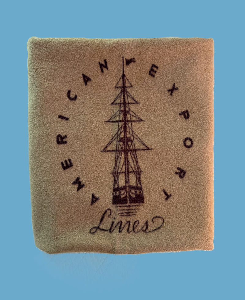 INDEPENDENCE & CONSTITUTION: 1951 - Wool cabin blanket with logo