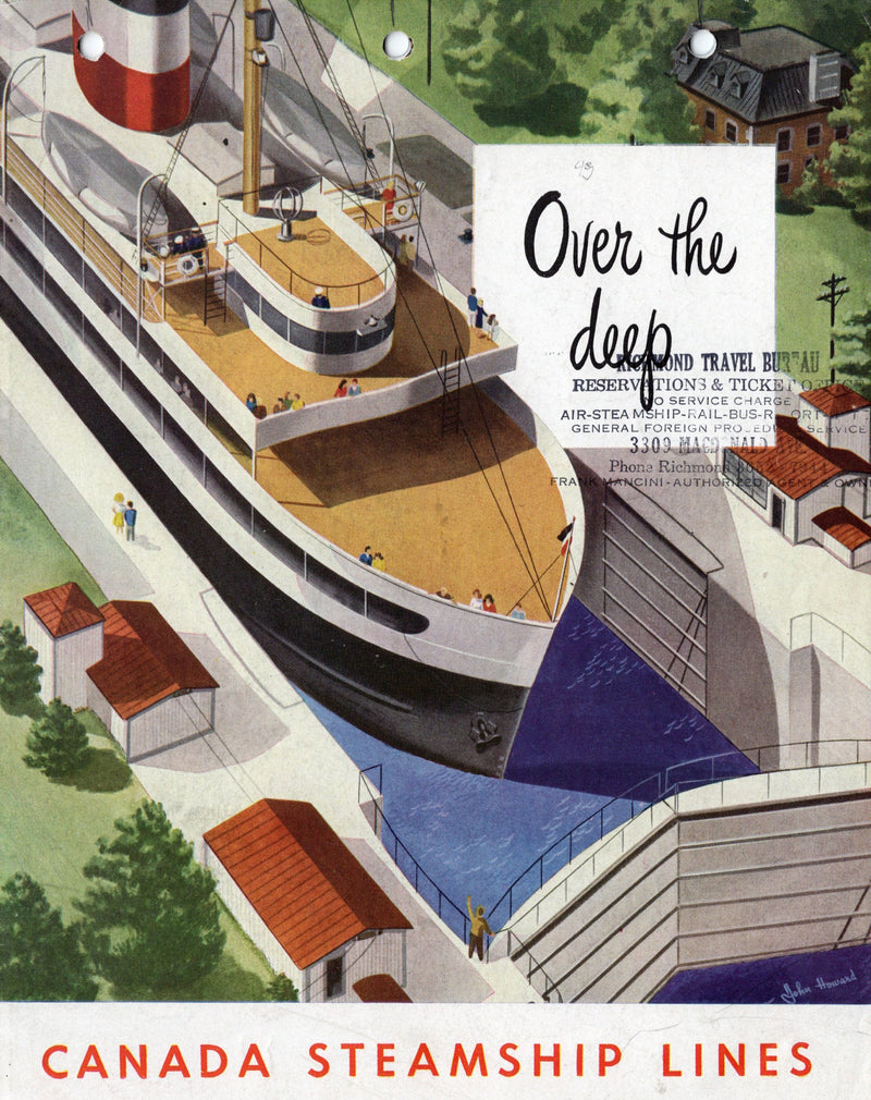NORONIC: 1913 - Final 1949 brochure w/ interiors before fire