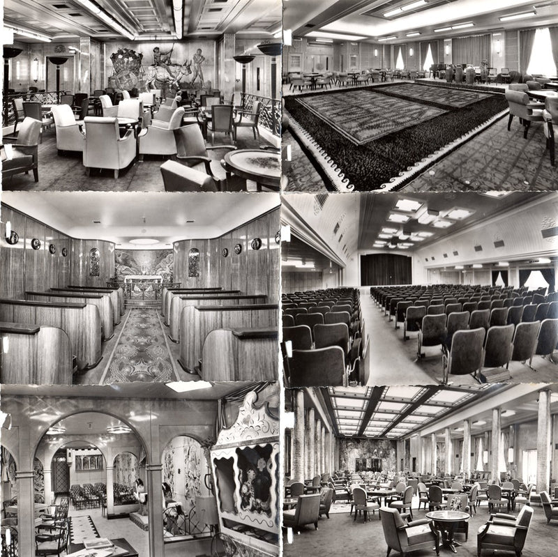 LIBERTE: 1930 - Postcard booklet for First Class - 20 views