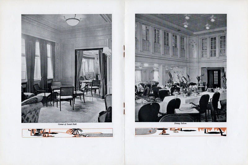 OHIO: 1923 - West Indies 1926 cruise w/ interiors for short-timer