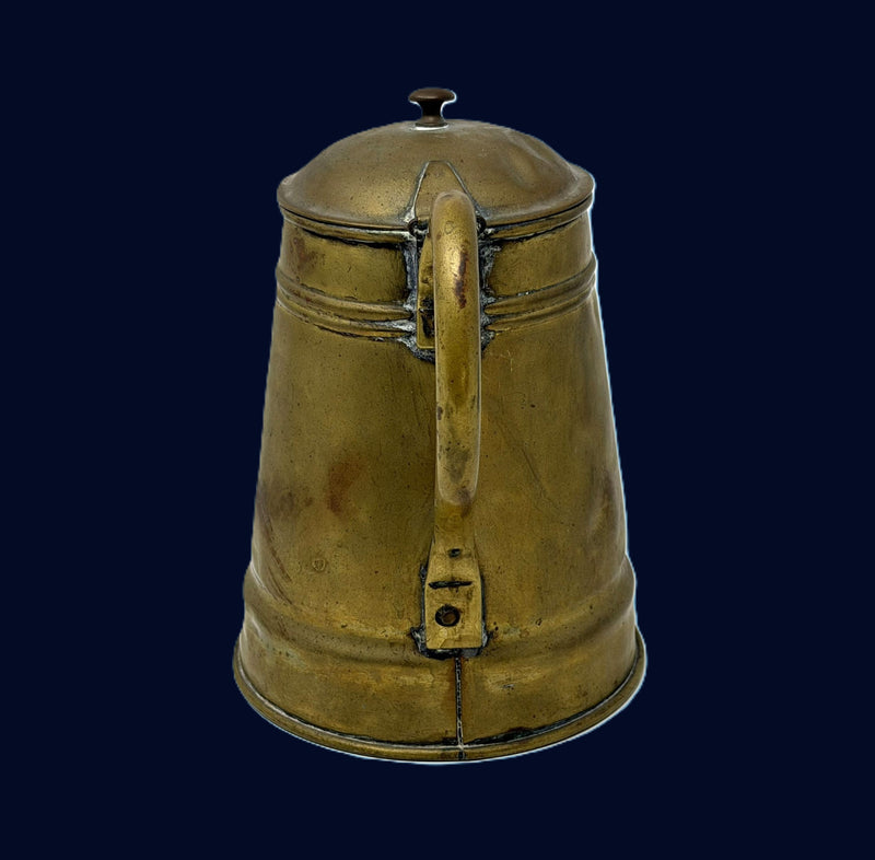 Various: pre-war - Bibby Line brass pitcher from 1800s