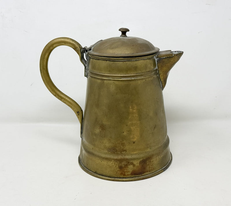 Various: pre-war - Bibby Line brass pitcher from 1800s