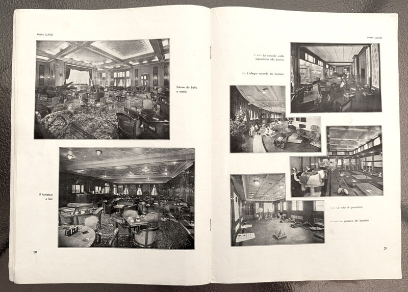 REX: 1932 - Special REX issue of "La Marina Italiana" - 100s of photos