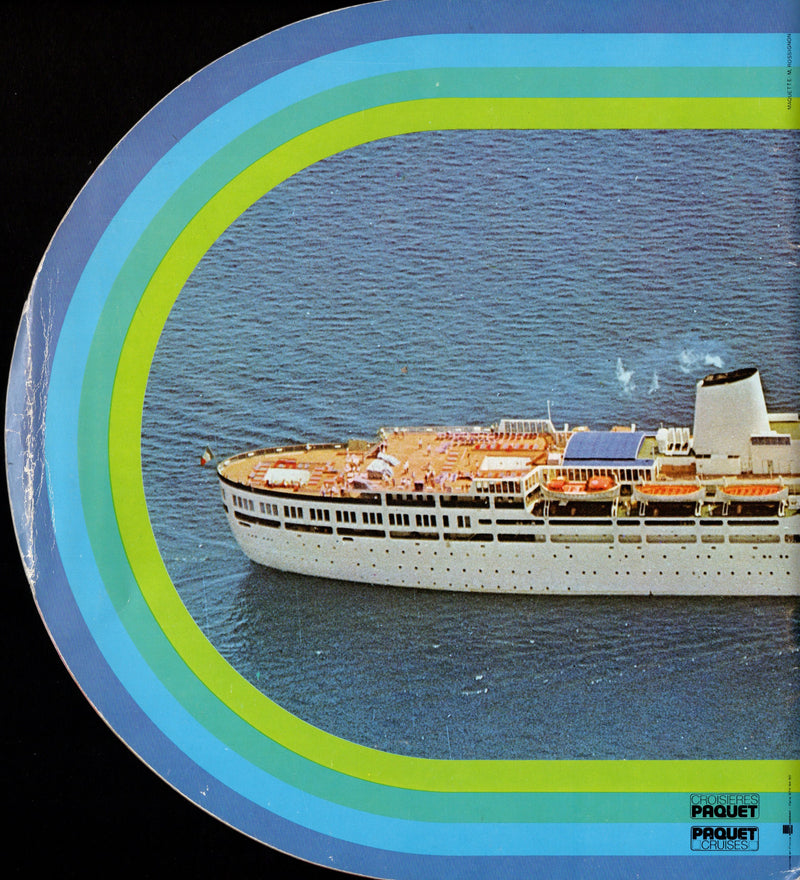 MERMOZ: 1958 - Novelty-shaped cabin info brochure