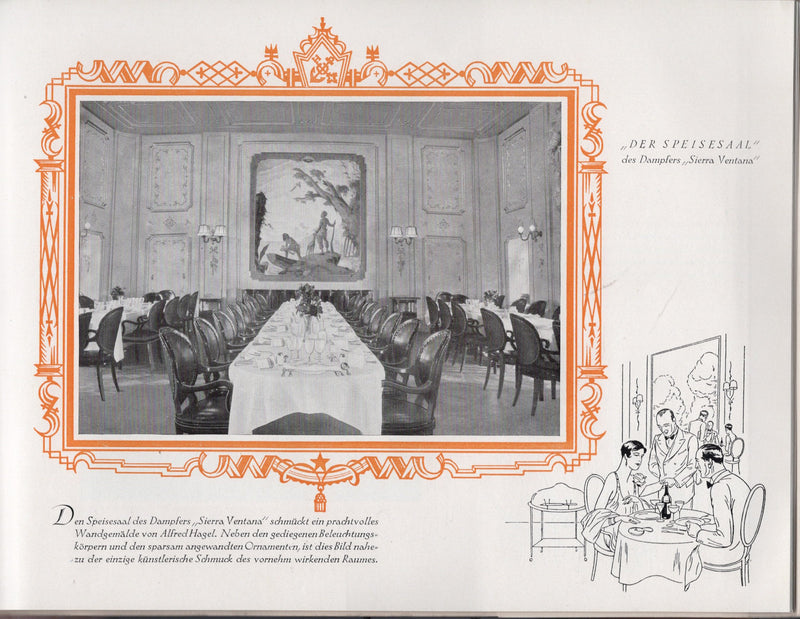 SIERRA Class - 1926 deluxe, 40-page First Class interiors brochure
