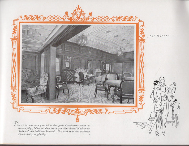 SIERRA Class - 1926 deluxe, 40-page First Class interiors brochure