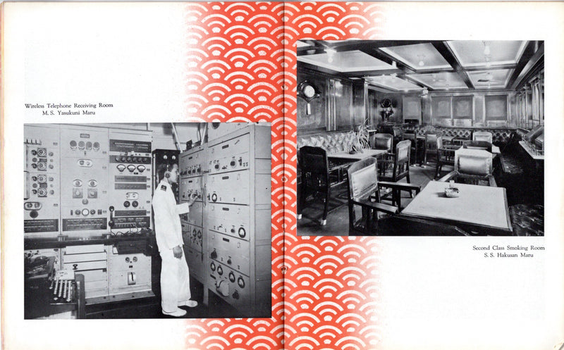 Various: pre-war - Deluxe 1938 NYK Line fleet interiors brochure