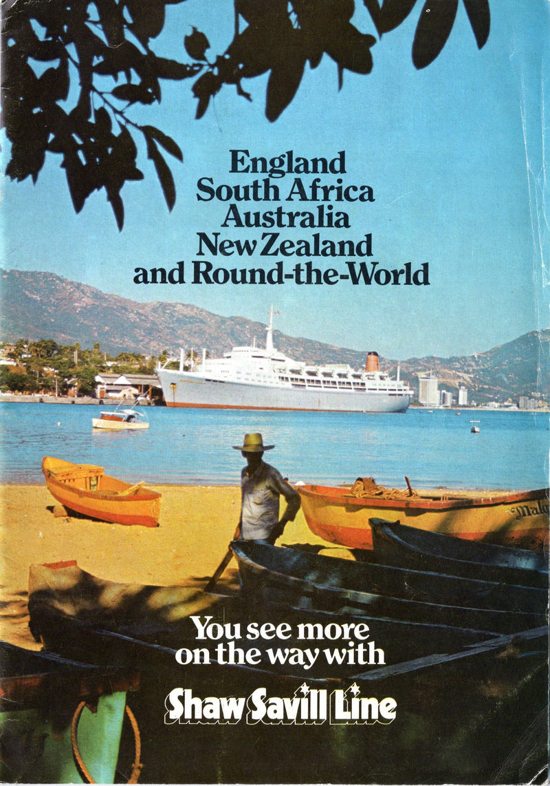 Various Ships - 1970 Shaw Savill fleet brochure