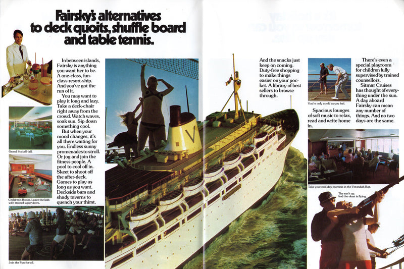 FAIRSKY: 1941 - Brochure for fateful, final 1977-78 cruise season