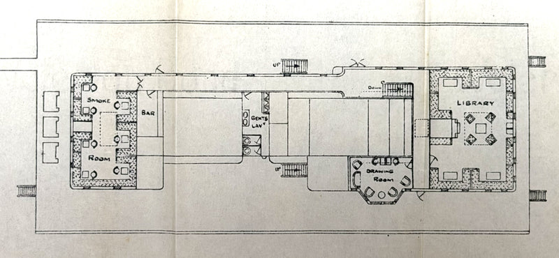 IONIC: 1903 - Tissue deck plan from 1931