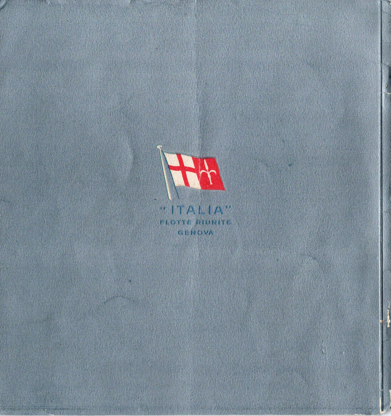 GIULIO CESARE & DUILIO - Deluxe 1930s First Class interiors brochure