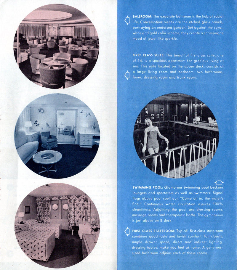 UNITED STATES: 1952 - Famed cutaway brochure
