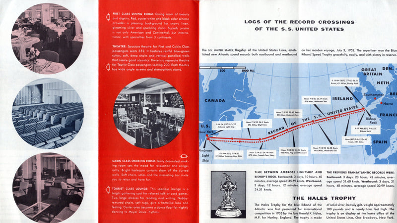 UNITED STATES: 1952 - Famed cutaway brochure