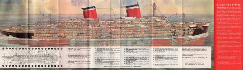 UNITED STATES: 1952 - Famed cutaway brochure
