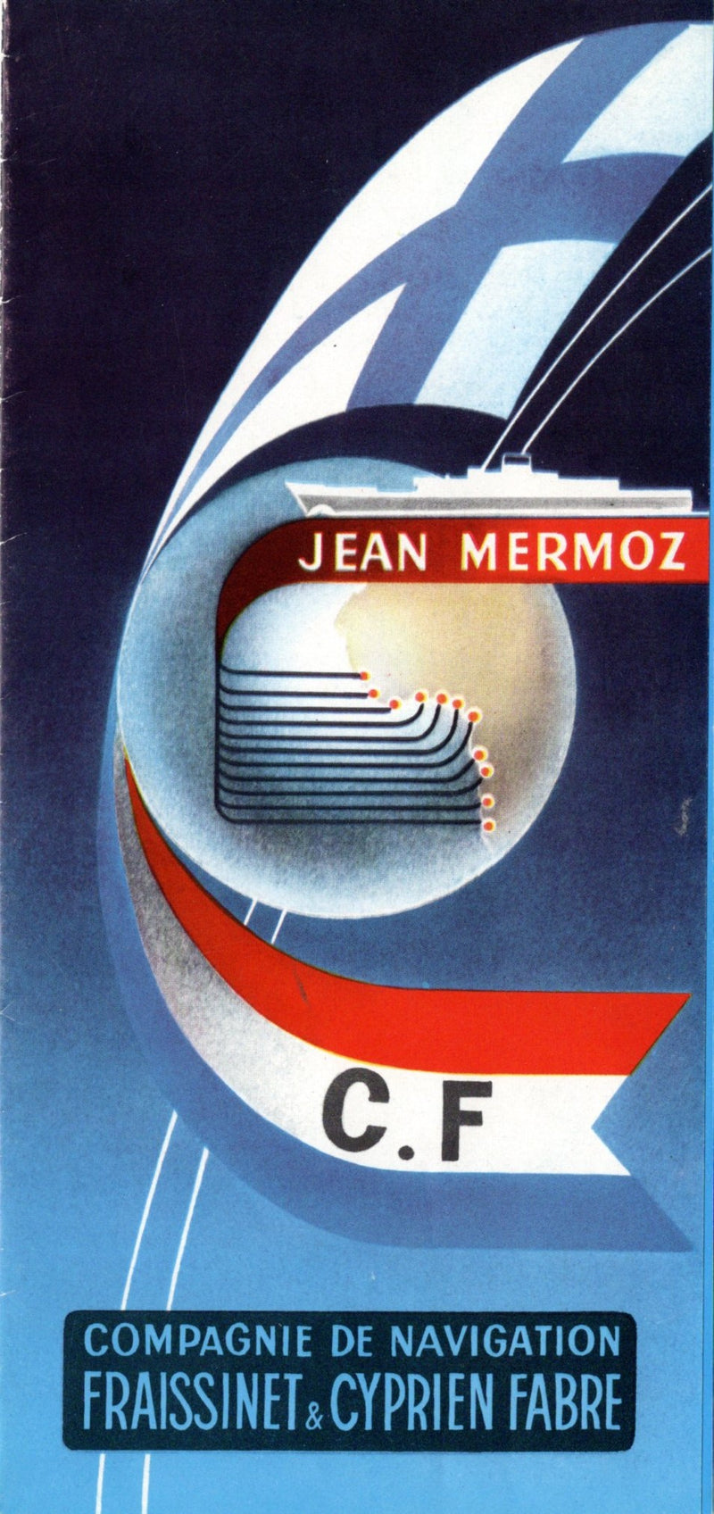 JEAN MERMOZ: 1957 - Color interiors brochure from 1950s