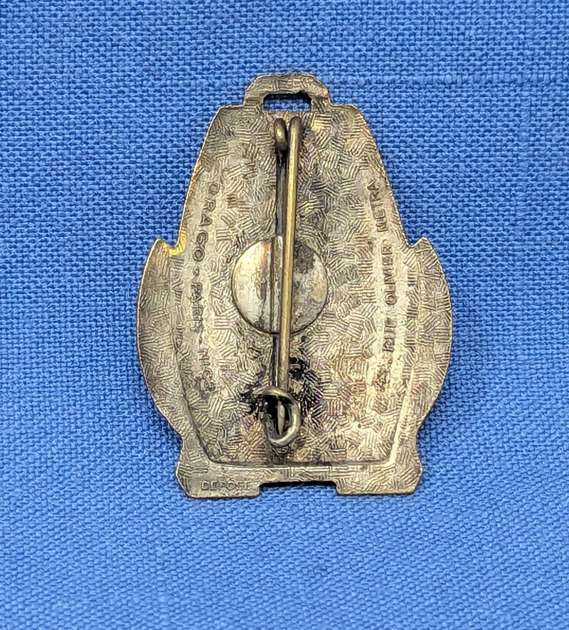 MEDIE II: 1923 - Stunning portrait pin w/ African woman