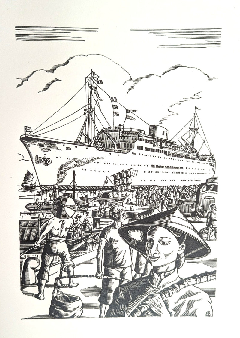 Various Ships - Prestige folio "Le Centenaire des Services des Messageries Maritimes (1851-1951)"