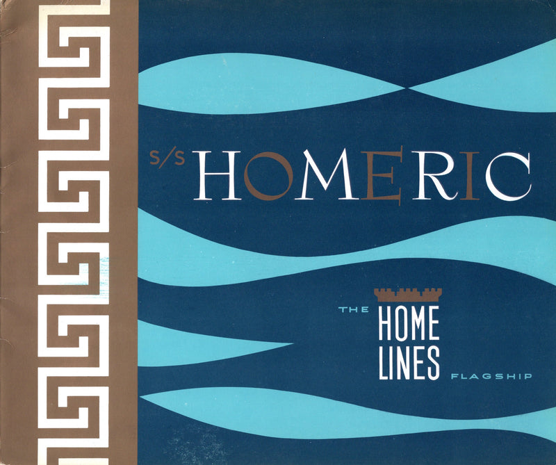 HOMERIC: 1932 - Deluxe interiors brochure w/ color photos