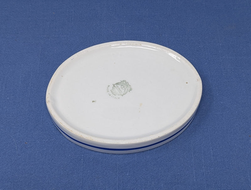 Various: pre-war - Beautiful 1930s Verbano ceramic ashtray for Messina Line