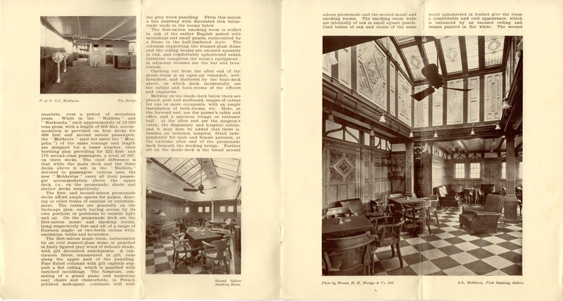 MOLDAVIA & MONGOLIA - 1922 interiors brochure