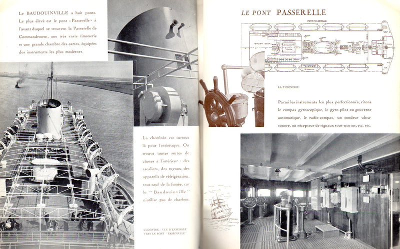 BAUDOUINVILLE: 1939 - Beautiful, photo-filled 40-page interiors brochure from '39