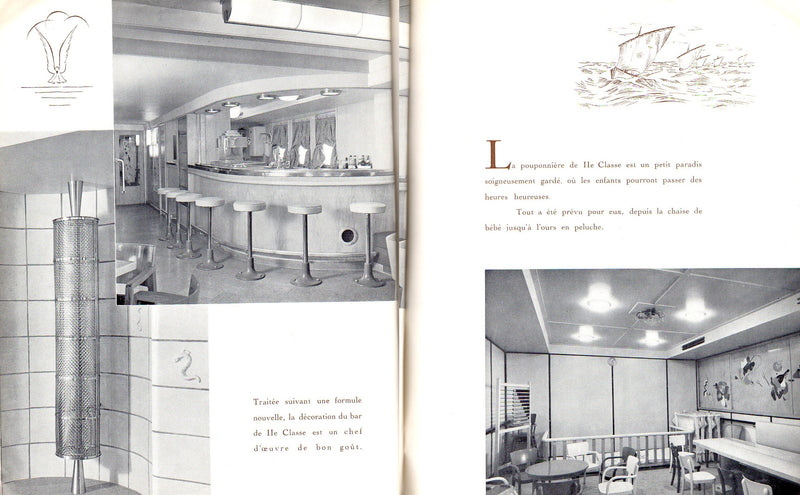 BAUDOUINVILLE: 1939 - Beautiful, photo-filled 40-page interiors brochure from '39