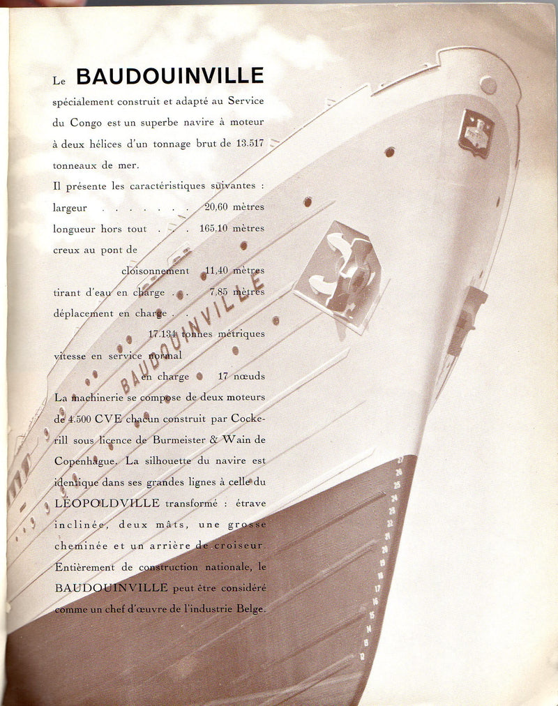 BAUDOUINVILLE: 1939 - Beautiful, photo-filled 40-page interiors brochure from '39