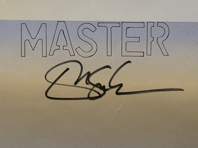 REGAL EMPRESS: 1953 - Stylish deco poster signed by captain