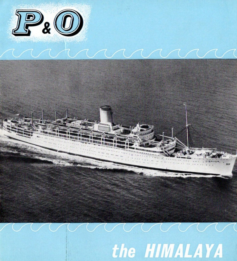 HIMALAYA: 1949 - Interiors brochure w/ First & Tourist