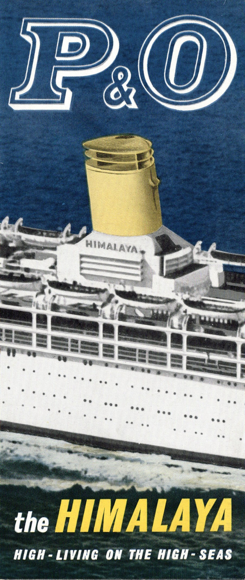 HIMALAYA: 1949 - First & Tourist interiors brochure