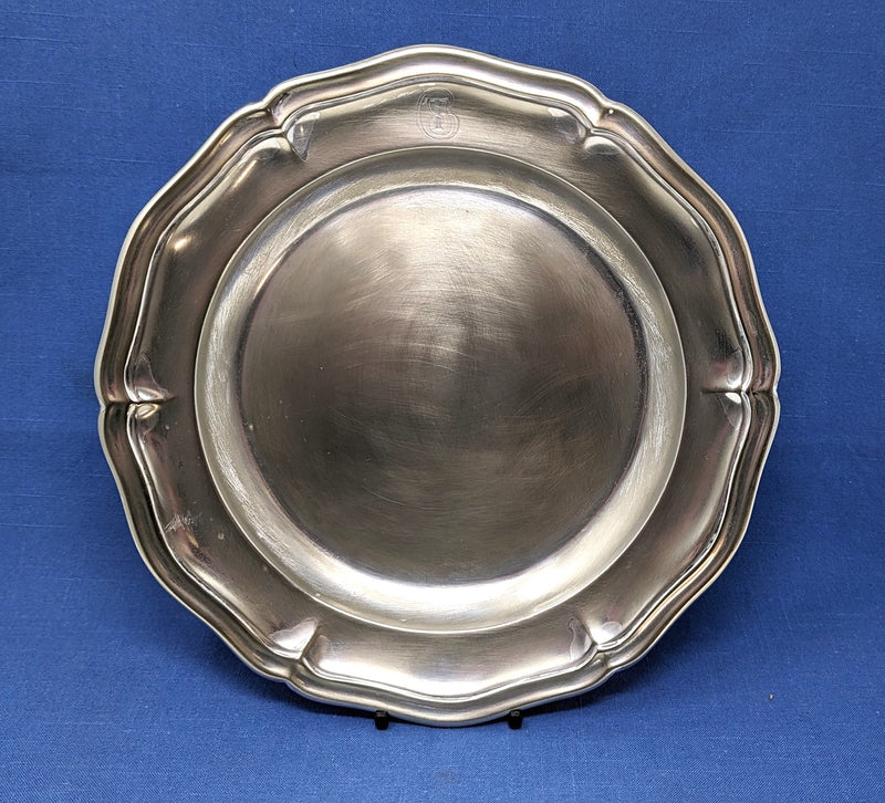FRANCE: 1912 - Lovely Christofle silverplate tray or under-plate
