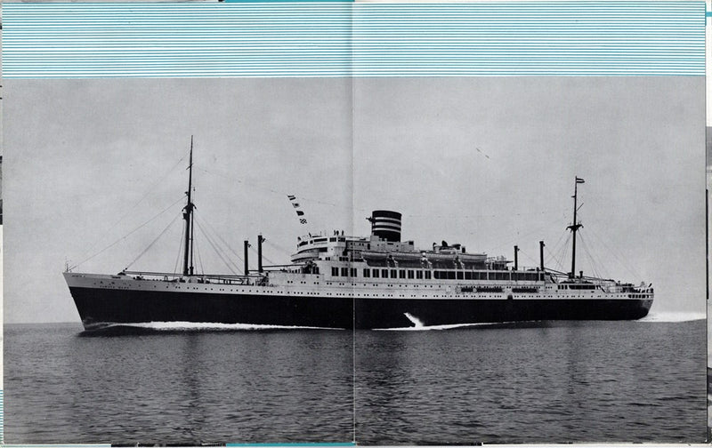 YAWATA MARU: 1940 - Rare, deluxe intro brochure w/ plans