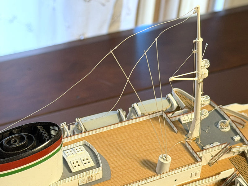 ANDREA DORIA: 1953 - Exquisite Maritime Replicas 1:350th scale case model