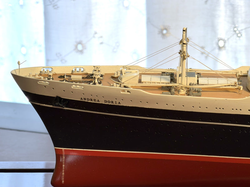 ANDREA DORIA: 1953 - Exquisite Maritime Replicas 1:350th scale case model
