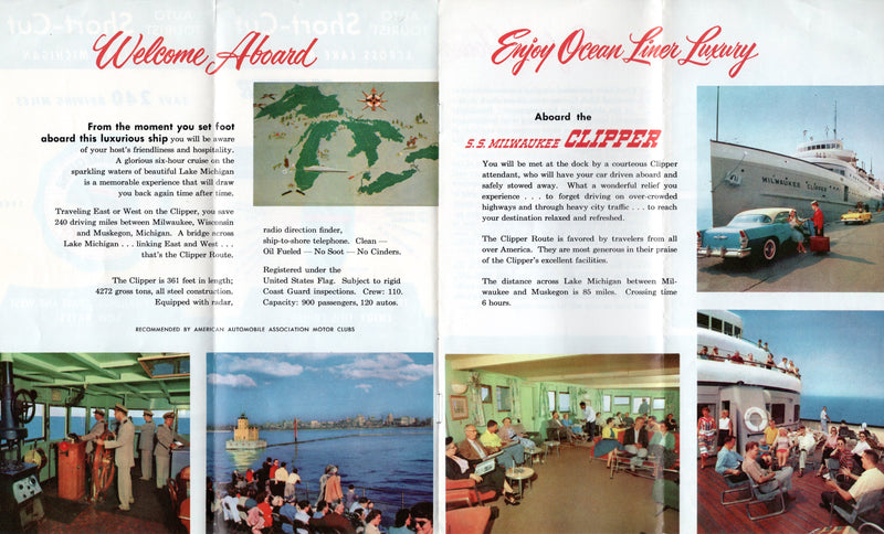MILWAUKEE CLIPPER: 1904 - Colorful 1950s interiors