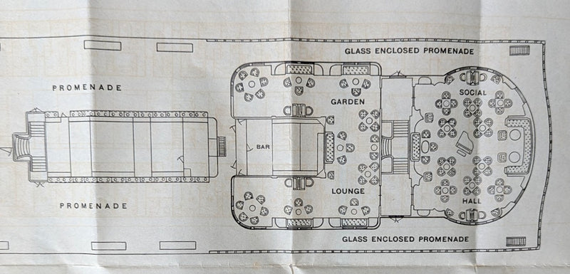 SLAMAT: 1924 - Large 1930s cruise deck plan
